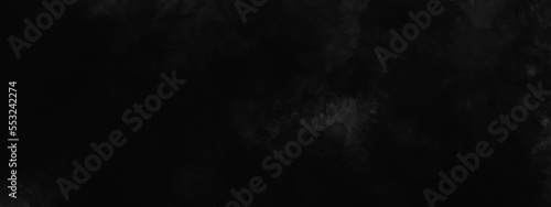 panoramic black metal background and texture. dark gray watercolor background, monochrome screen saver. black texture. black background. black watercolor background. 