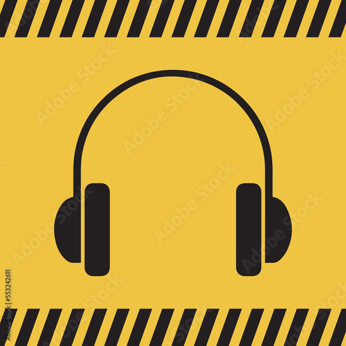 Logo casque audio.