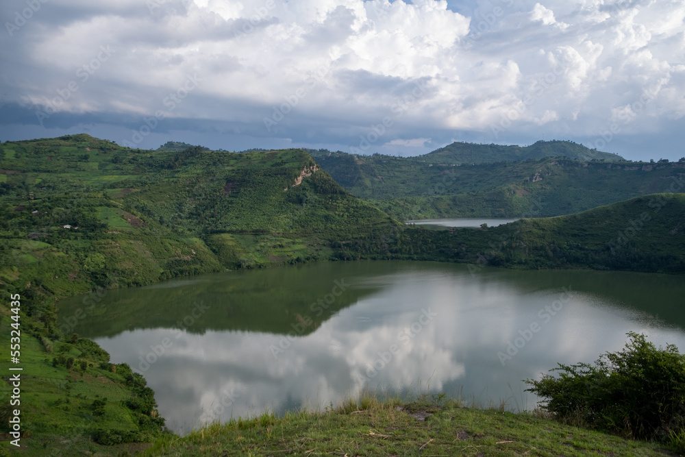 Green landscape in Uganda, Africa