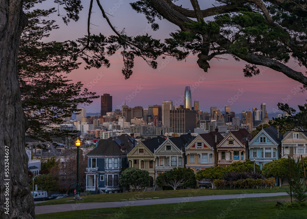 California-San Francisco-The Painted Ladies
