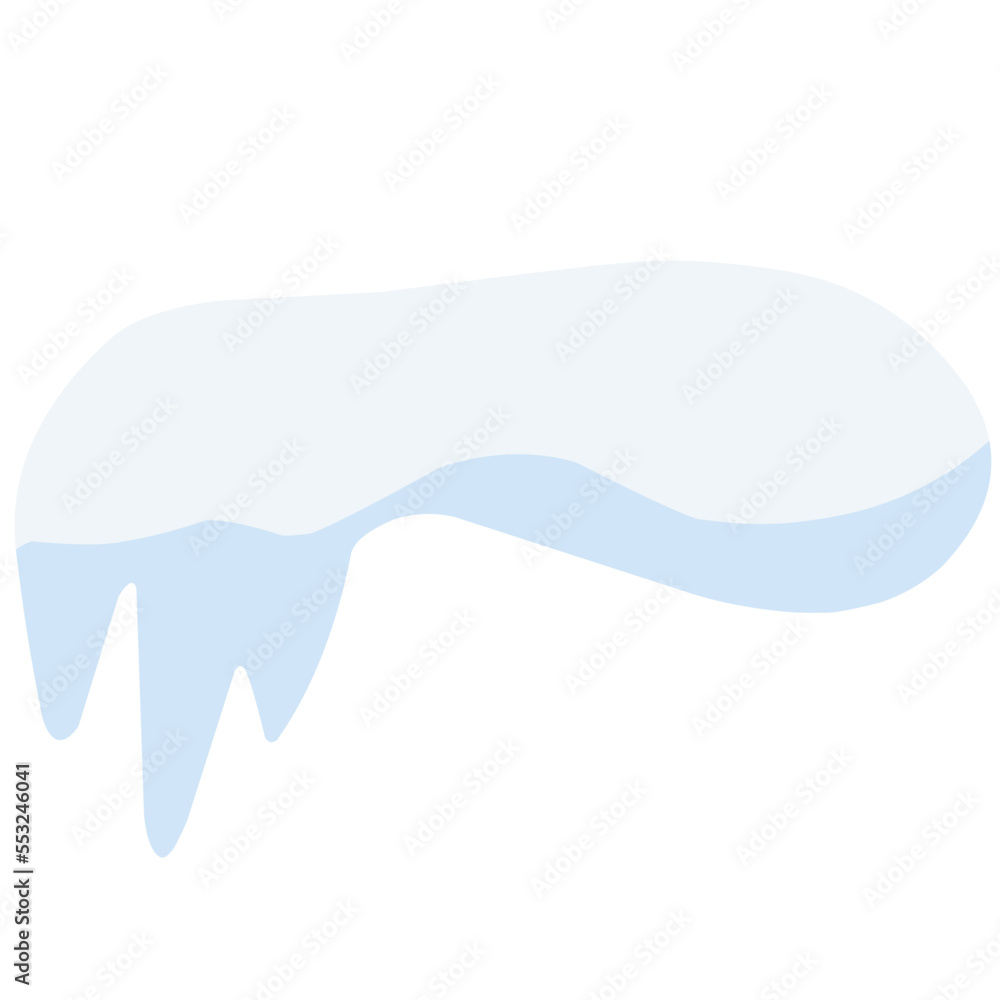 Snowy Top Flat Color Style Snowy Top Flat Color Style