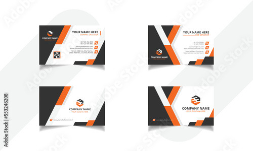 Professional Simple Elegant business card template design