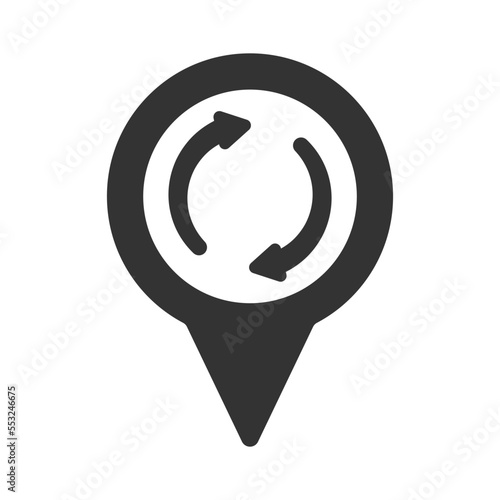 Refresh location icon