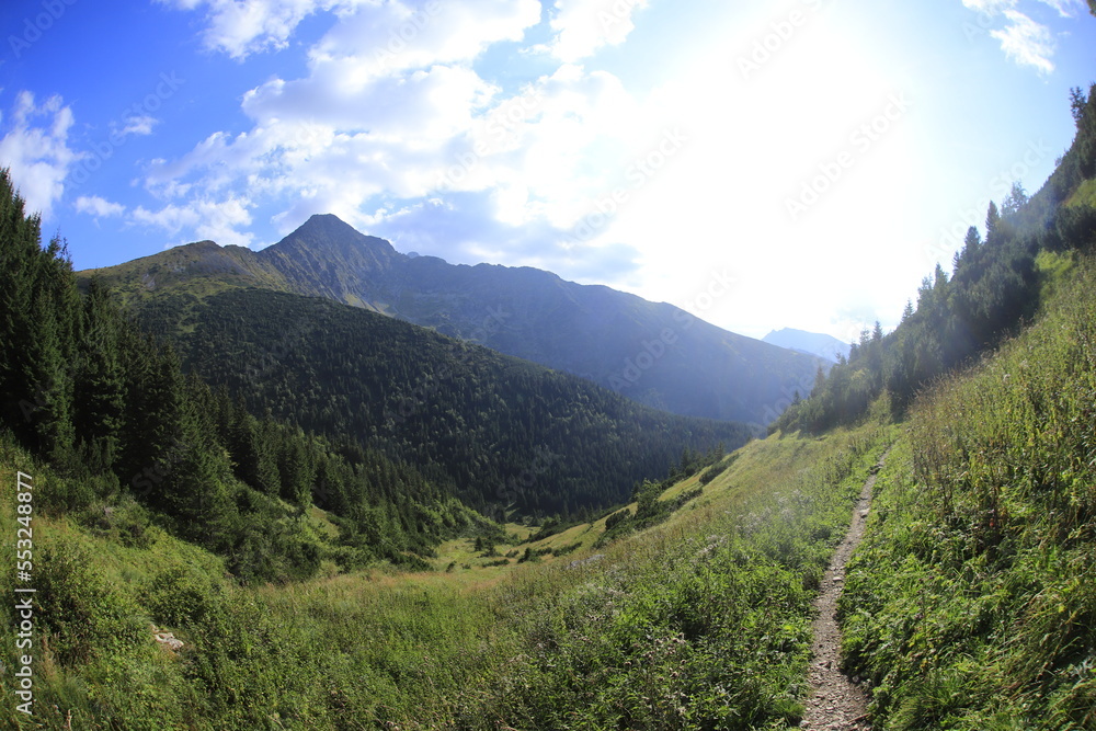 Obraz premium Tatra mountains in the summer, Bielskie tatry