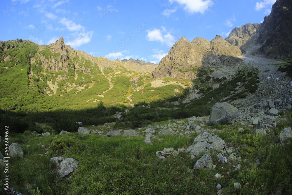 Kołowy Staw in Slovakian Tatra Mountains
