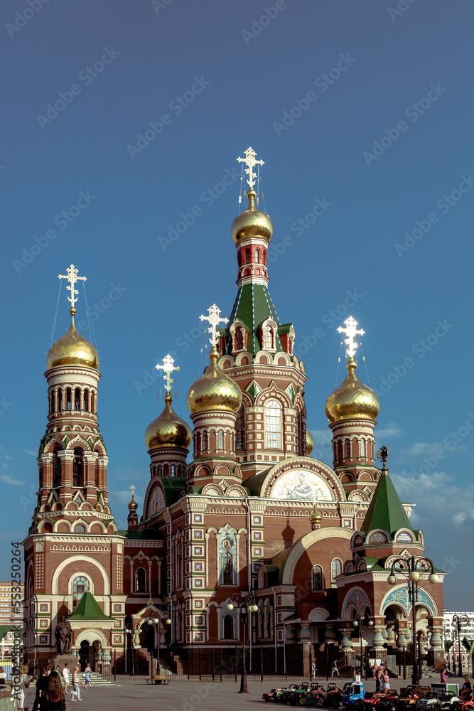 Obraz premium church of the savior on spilled blood
