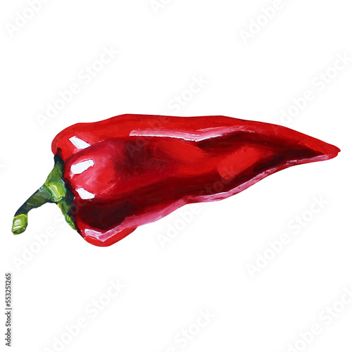 chili pepper painting