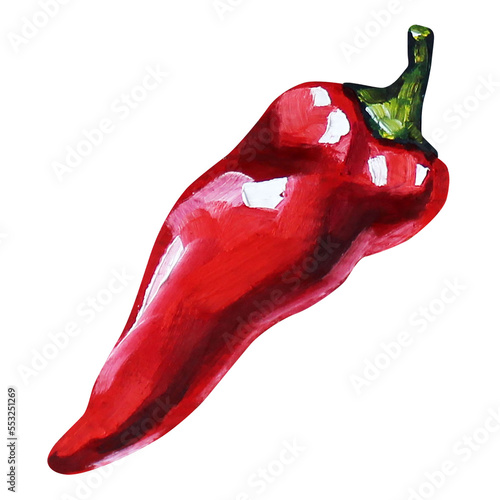 chili pepper painting