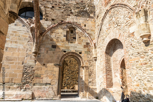 Inside the Royal Palace of the Monastery of Saint Mary of Carracedo, El Bierzo, Spain photo