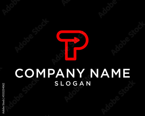 business logo design MINIMALIST LOGO INITIAL P