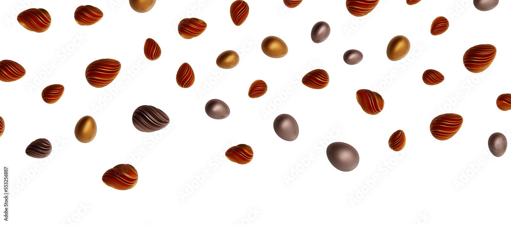 Set of different 3D realistic, shiny, golden, Set of different 3D realistic, shiny, golden,