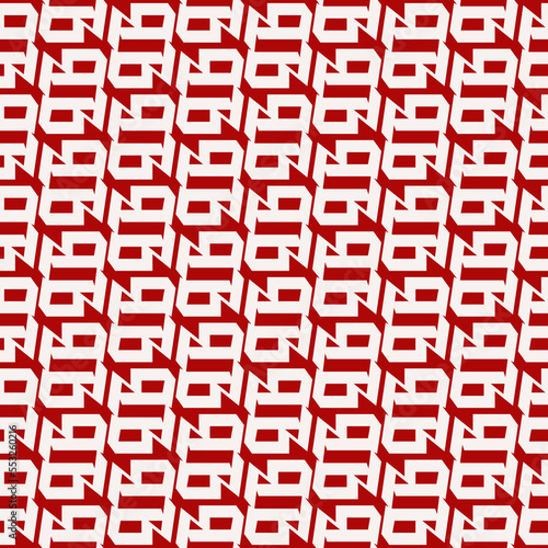 Gothic letters seamless pattern in typographic style