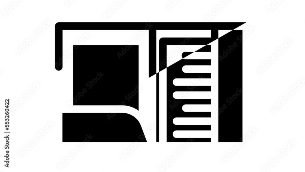 business folder line icon animation business folder line icon animation