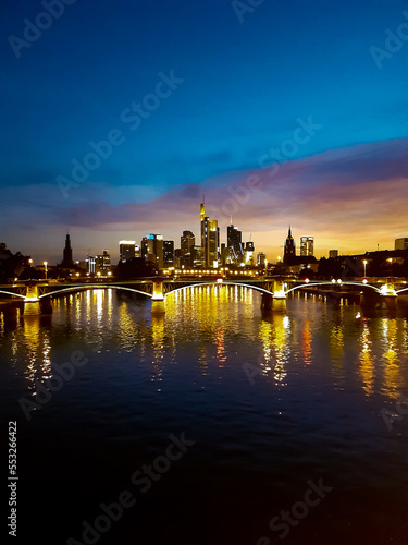 Frankfurt city view