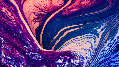 Abstract Colored Waves Wallpapers, 
