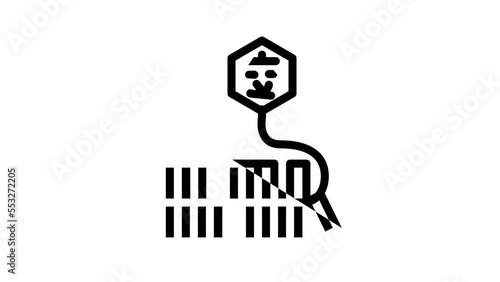 firecracker chinese line icon animation photo