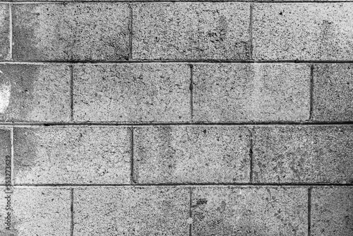 Transparent PNG Cinder Block Wall Texture Background.
