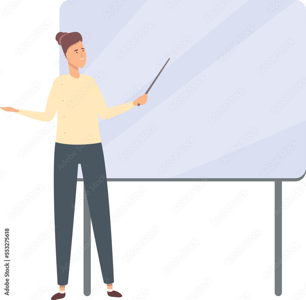 Smart board education icon cartoon vector. People work. Office digital Smart board education icon cartoon vector. People work. Office digital