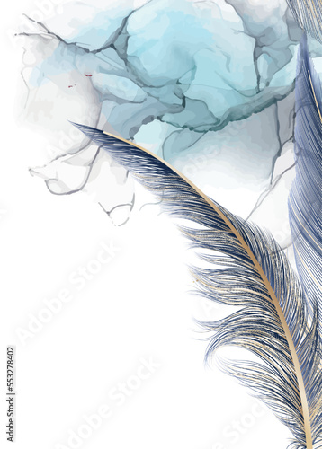 Abstract art design of modern creative illustration. Vector.