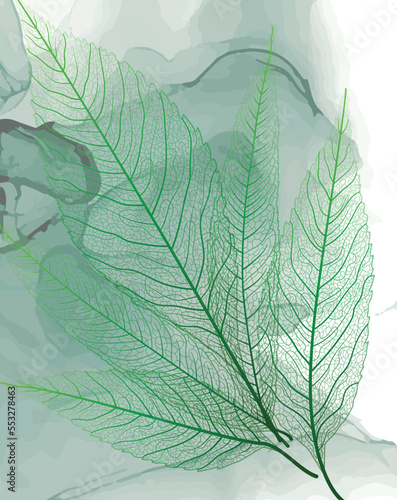 Abstract art design of modern creative illustration. Vector.