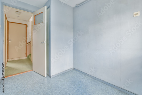 Empty room of a modern flat