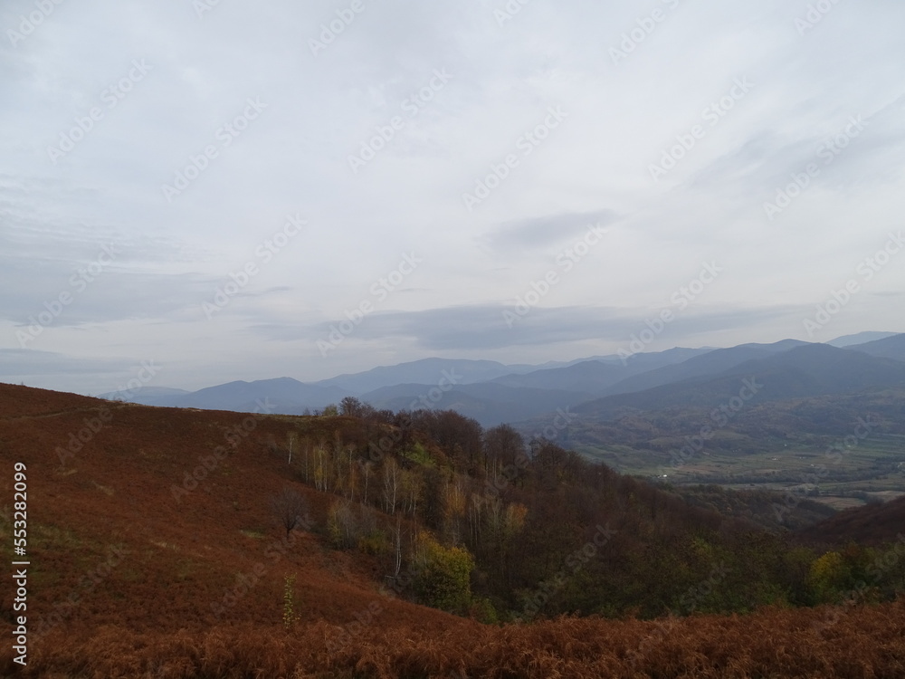 Fototapeta premium landscape in the mountains