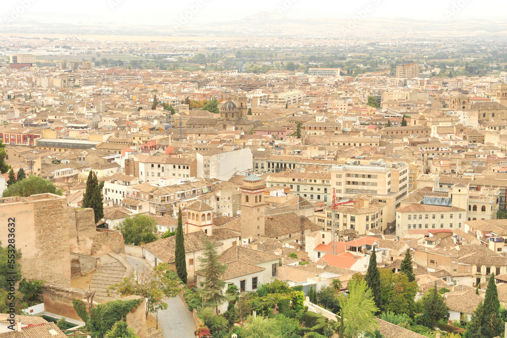 Panorama of Spanish Granada