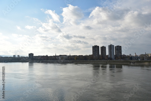 Danube quay in Novi Sad 
