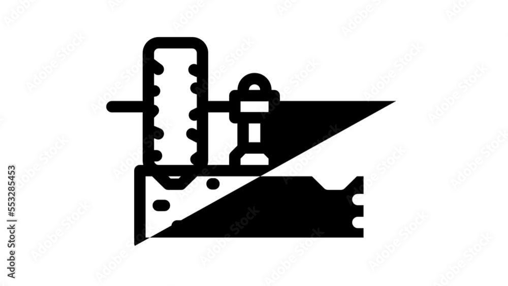 stone press olive line icon animation stone press olive line icon animation