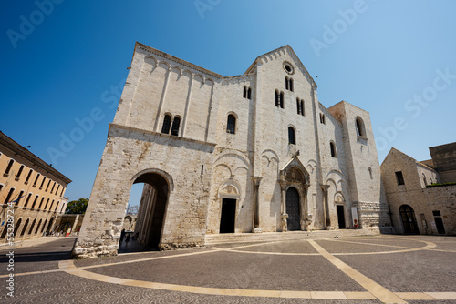 Basilica of Saint Nicholas in Bari, Catholic Church, Puglia, South Italy.