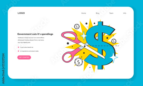 Government cuts it's spendings as a measure to reduce inflation