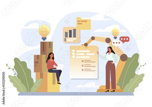 Original ideas concept. Creative innovations or solutions generation.