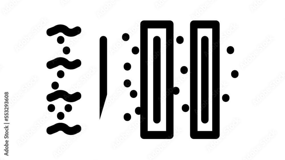 purification air line icon animation purification air line icon animation