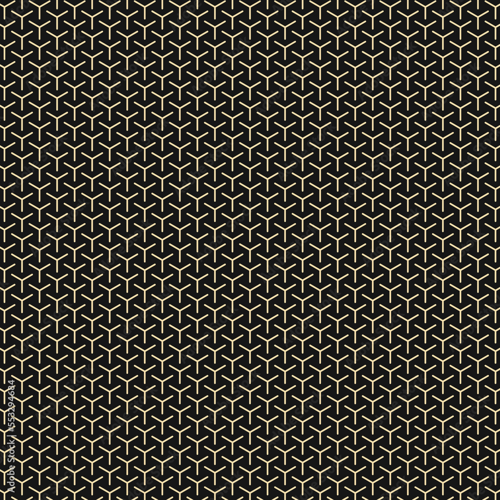 Hexagonal Maze pattern abstract illustration Hexagonal Maze pattern abstract illustration
