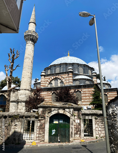 Located in Istanbul, Turkey, Mehmet Ağa Mosque was built in the 16th century by Mimar Sinan. photo