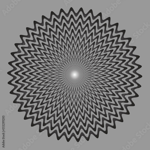 Optical illusion art