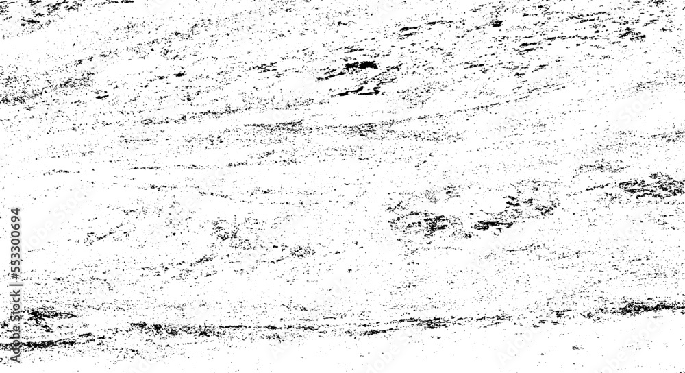 Rough black and white texture vector. Distressed overlay texture. Grunge background. Abstract textured effect. Vector Illustration. Black isolated on white background. EPS10