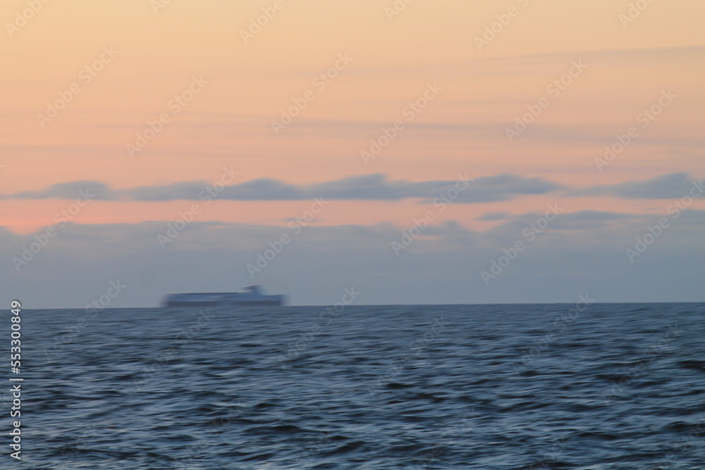 Naklejka premium sunset