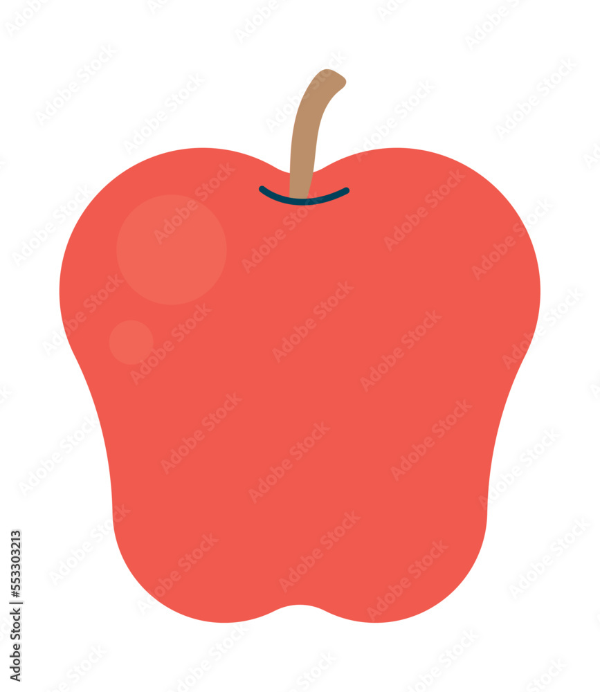 Obraz premium apple fruit icon