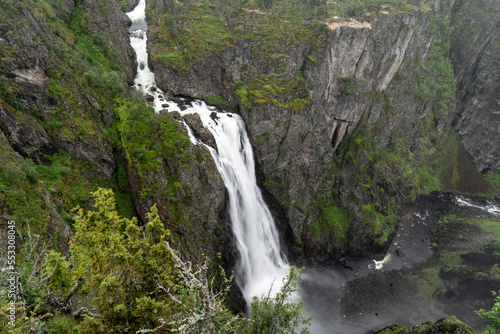 V  ringfossen bei Eidfjord  Norwegen