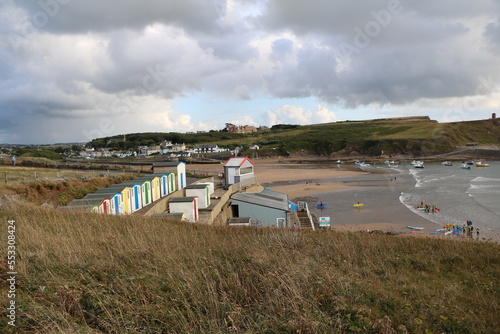 Holiday at Summerleaze Beach Bude Bay in Cornwall  England Great Britain