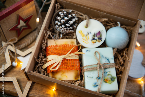 Natural handmade soap with fresh fragrance