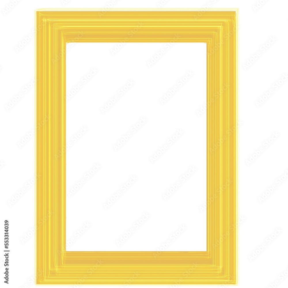 gold frame isolated on white gold frame isolated on white