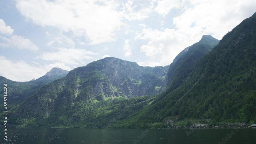 Austria's mountainous Salzkammergut region Austria's mountainous Salzkammergut region