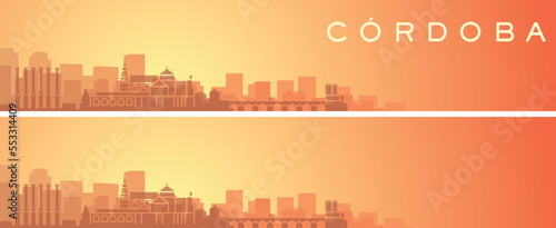 Cordoba Beautiful Skyline Scenery Banner