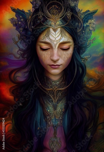 Elven Goddesses of Science and Magic © Reynaldo