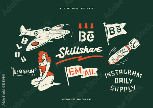 Military Social Media Kit