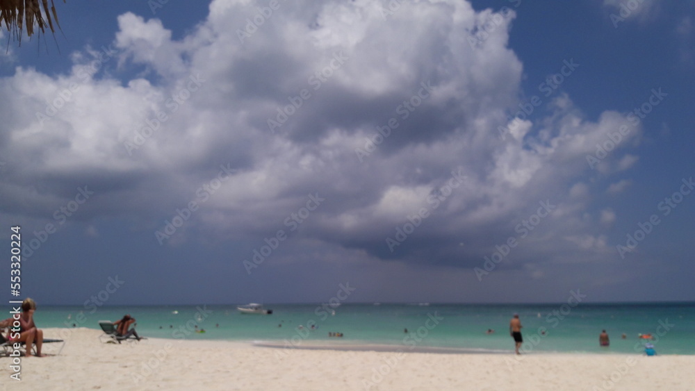 Fototapeta premium playas de aruba 