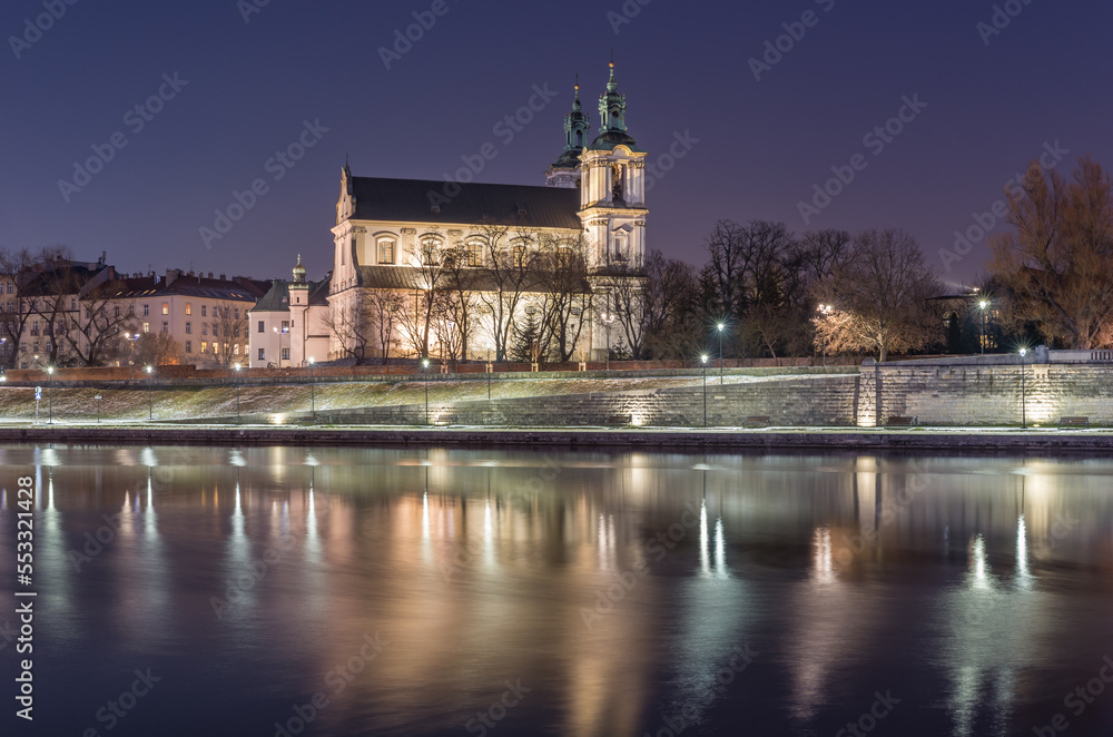 Krakow, Poland, sanctuary of the Saint Stanislaus the Martyr, patron of Poland and Krakow