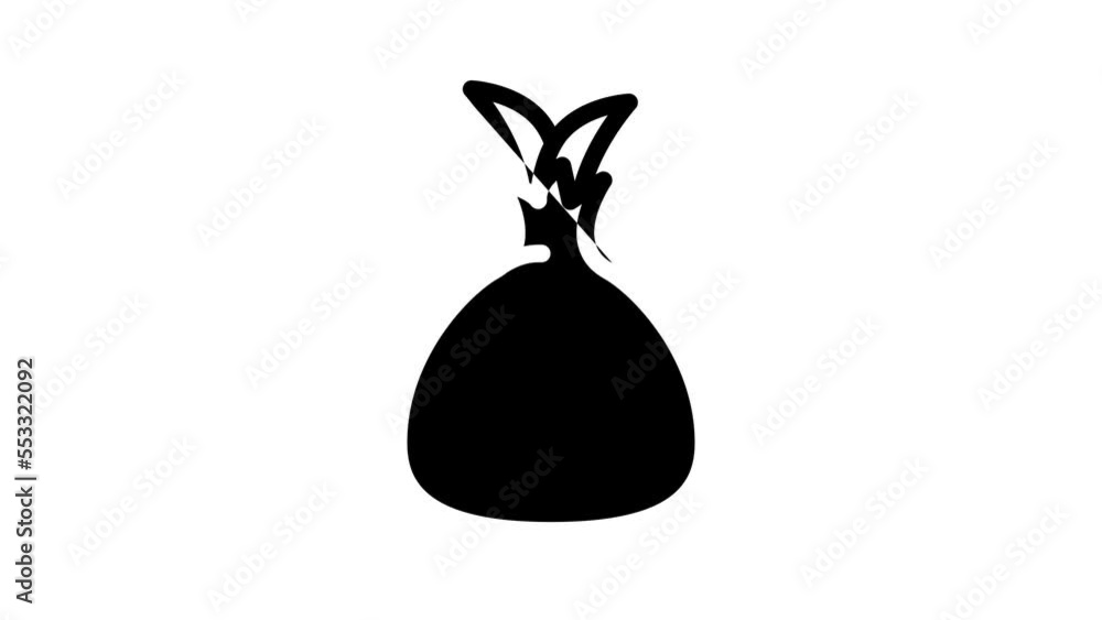 onion yellow line icon animation onion yellow line icon animation